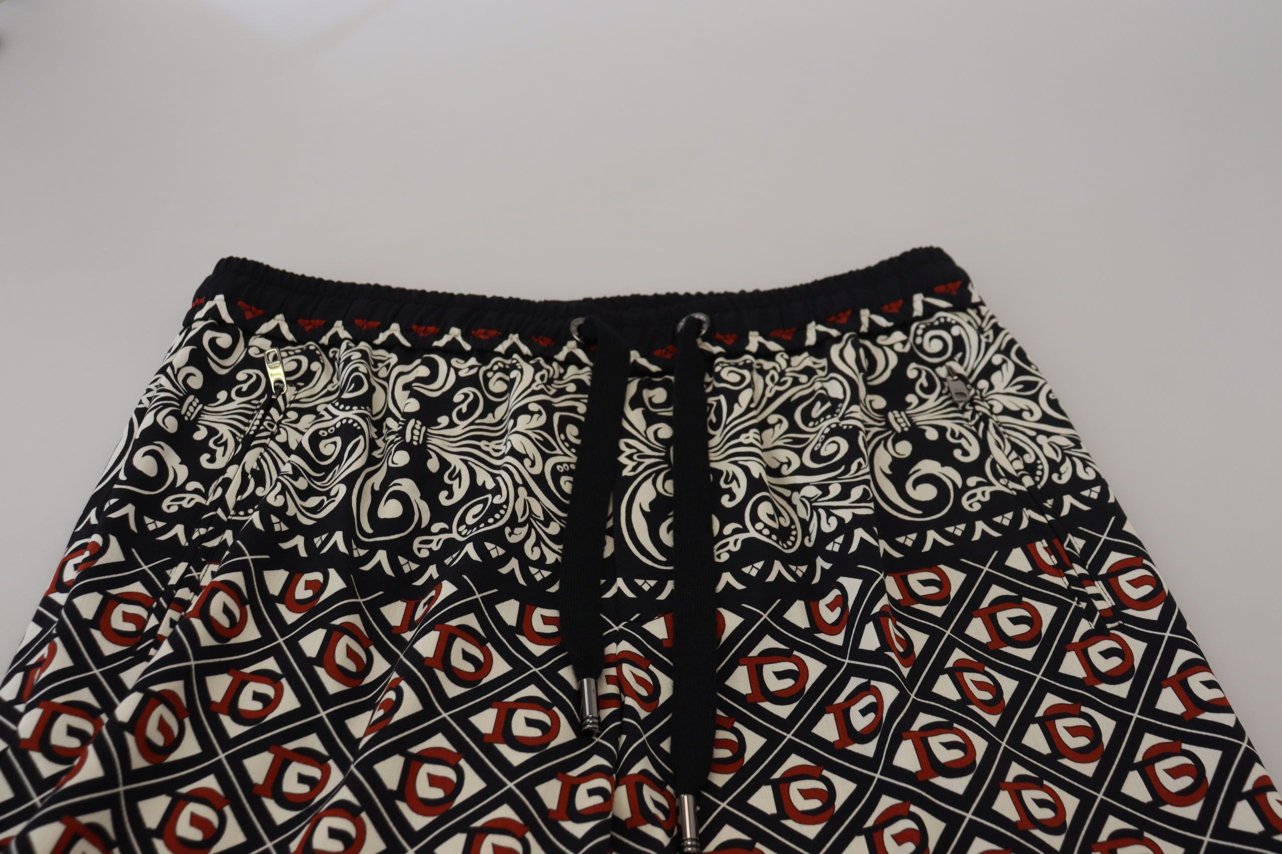 Dolce &amp; Gabbana многоцветен бароков спортен панталон Панталон за джогинг