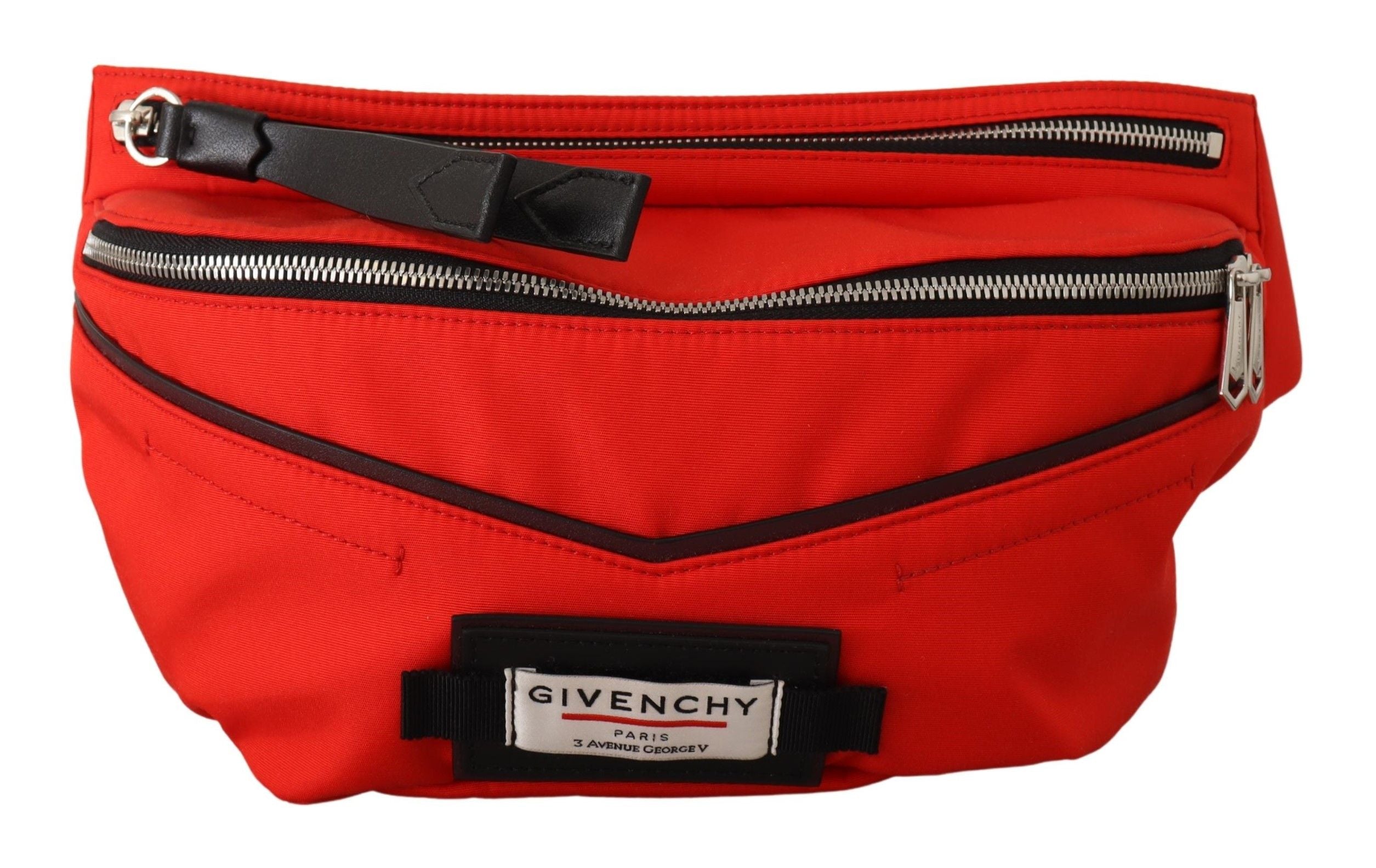Голяма чанта за пояс Givenchy от червен полиамид Downtown