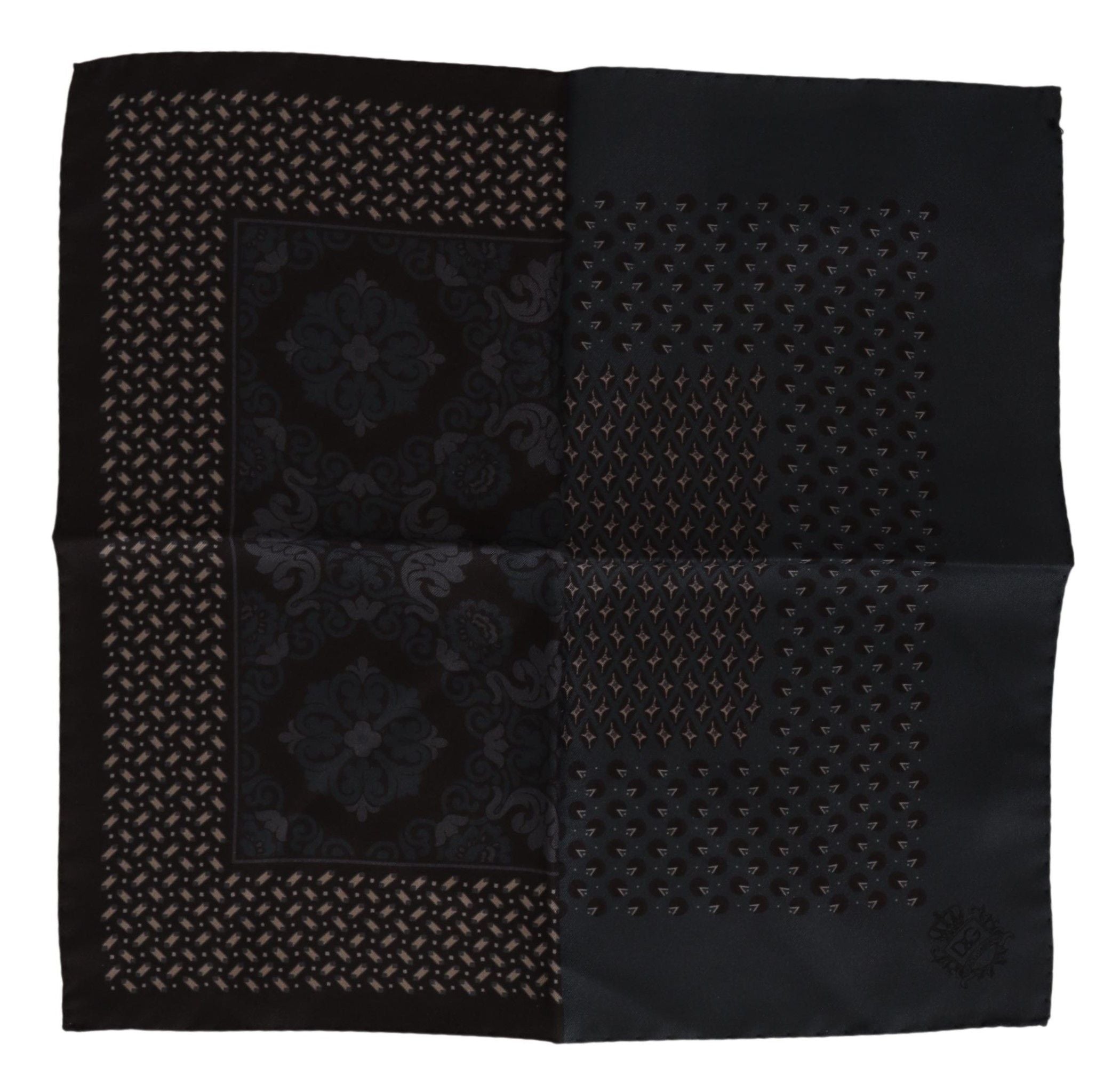 Dolce &amp; Gabbana Многоцветна копринена носна кърпа с джоб