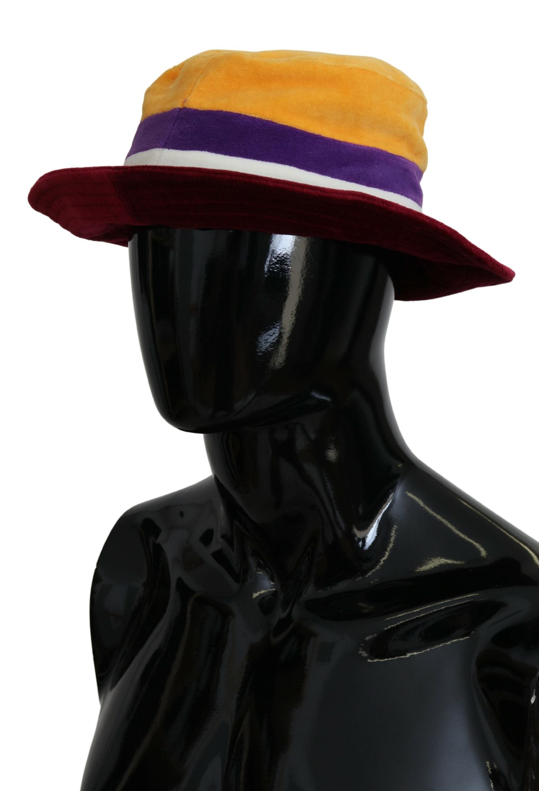 Dolce &amp; Gabbana Multicolor DG лого Cotton Blend Bucket Hat