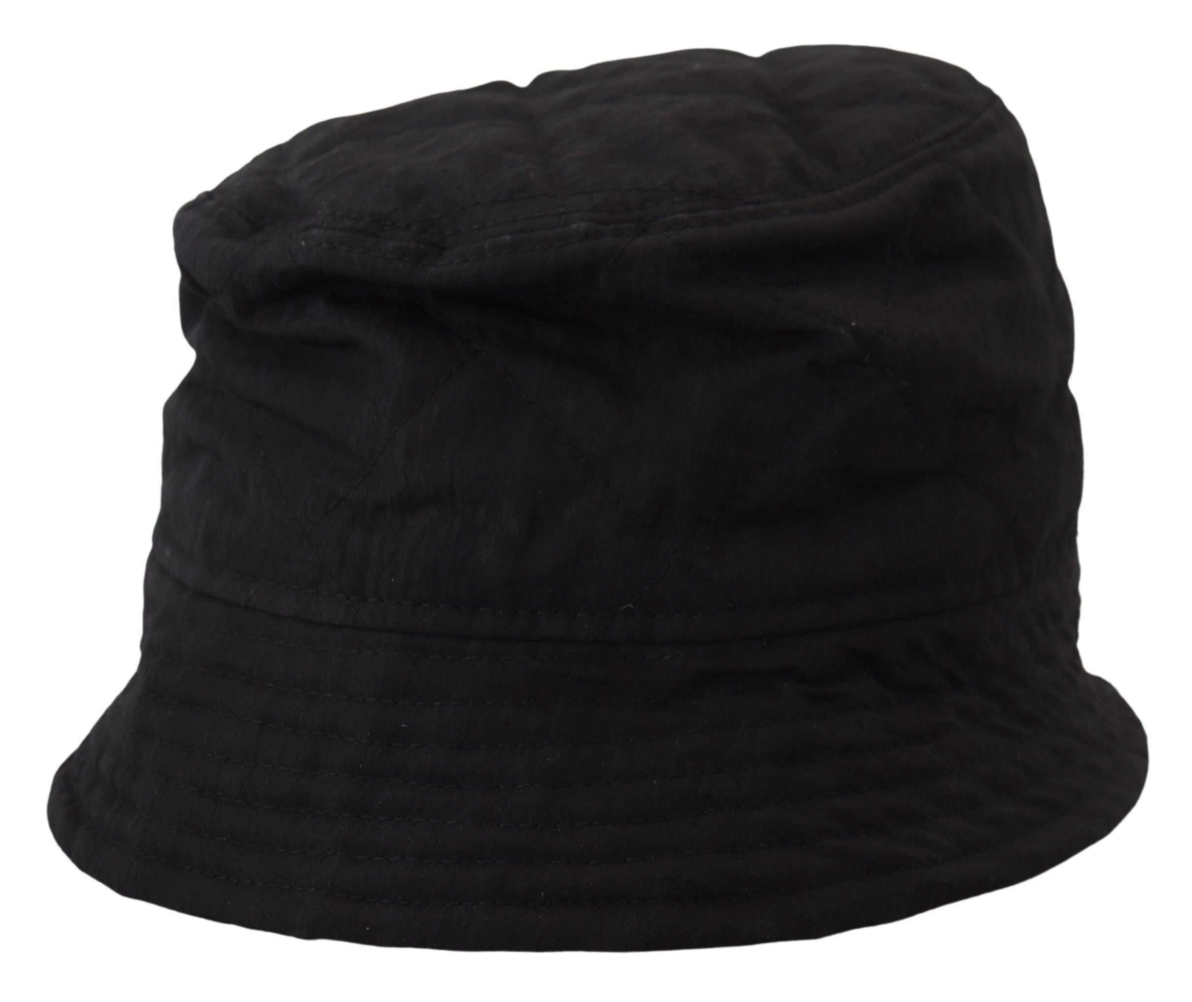 Dolce &amp; Gabbana черна найлонова дамска шапка тип кофа