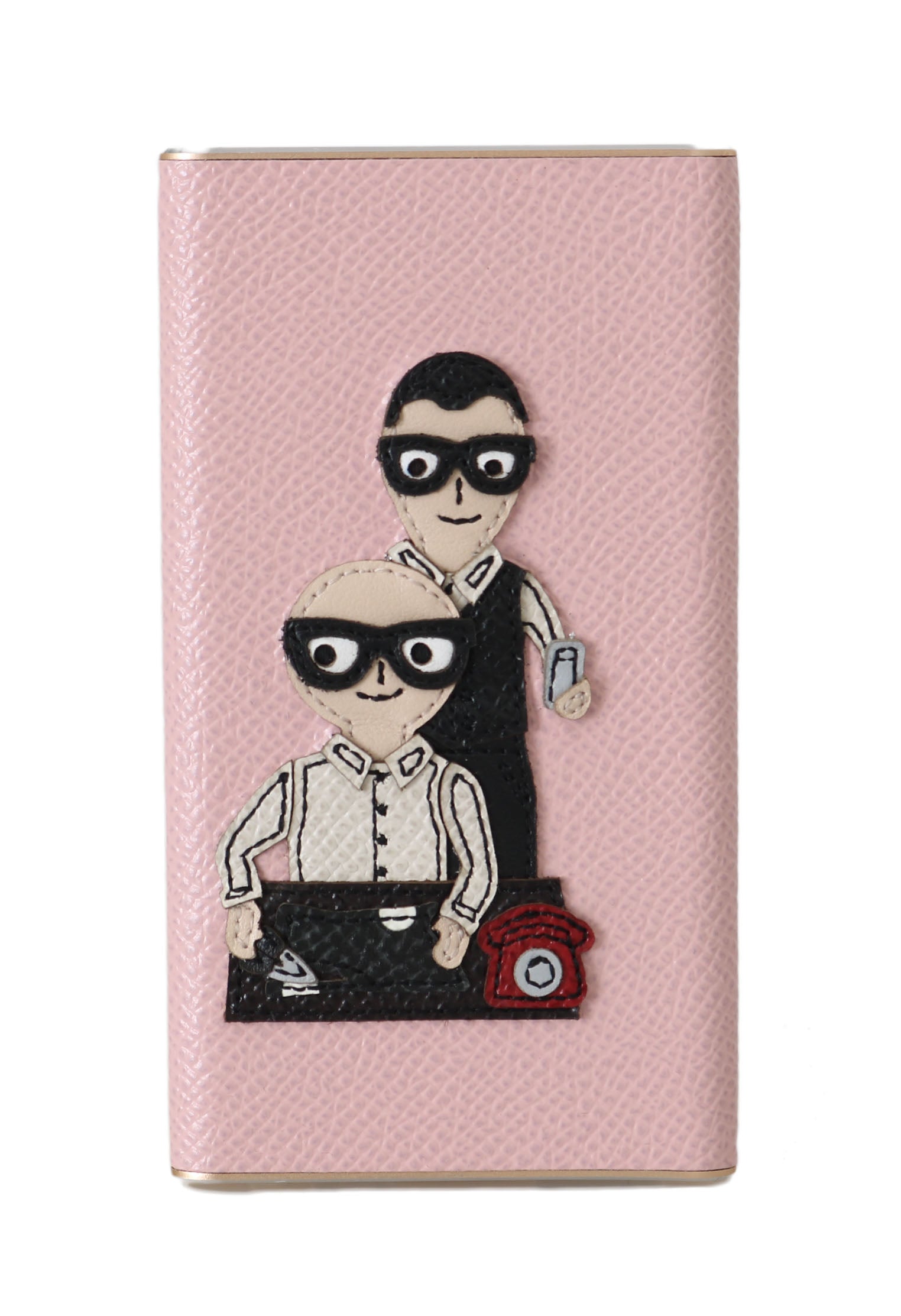 Зарядно устройство Dolce &amp; Gabbana USB Pink Leather #DGFAMILY Power Bank