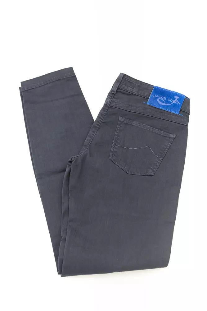 Сини памучни дънки и панталони Jacob Cohen