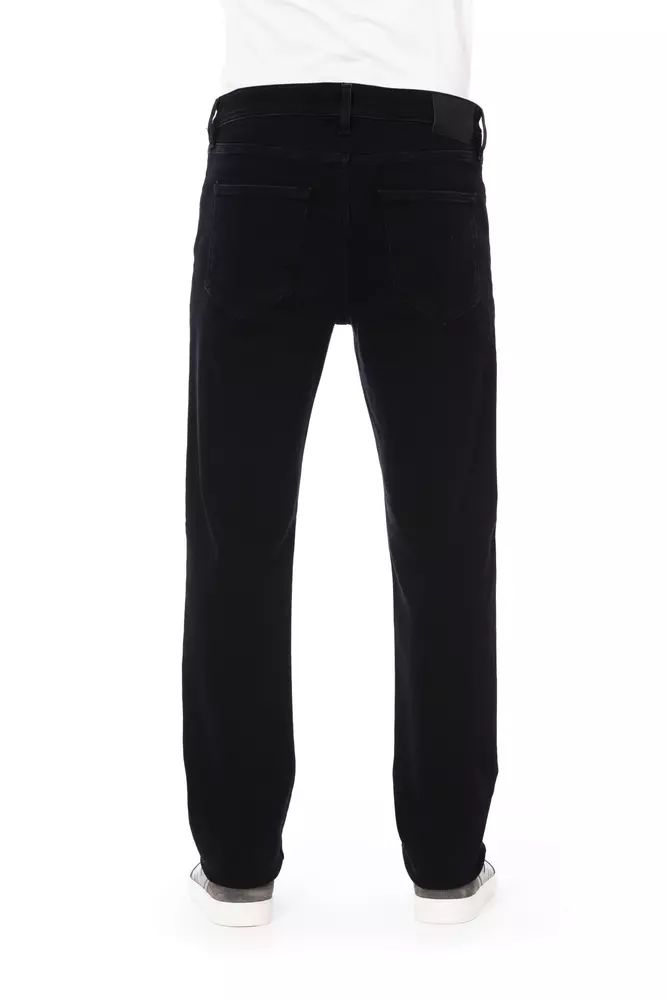 Черни памучни дънки и панталон Baldinini Trend