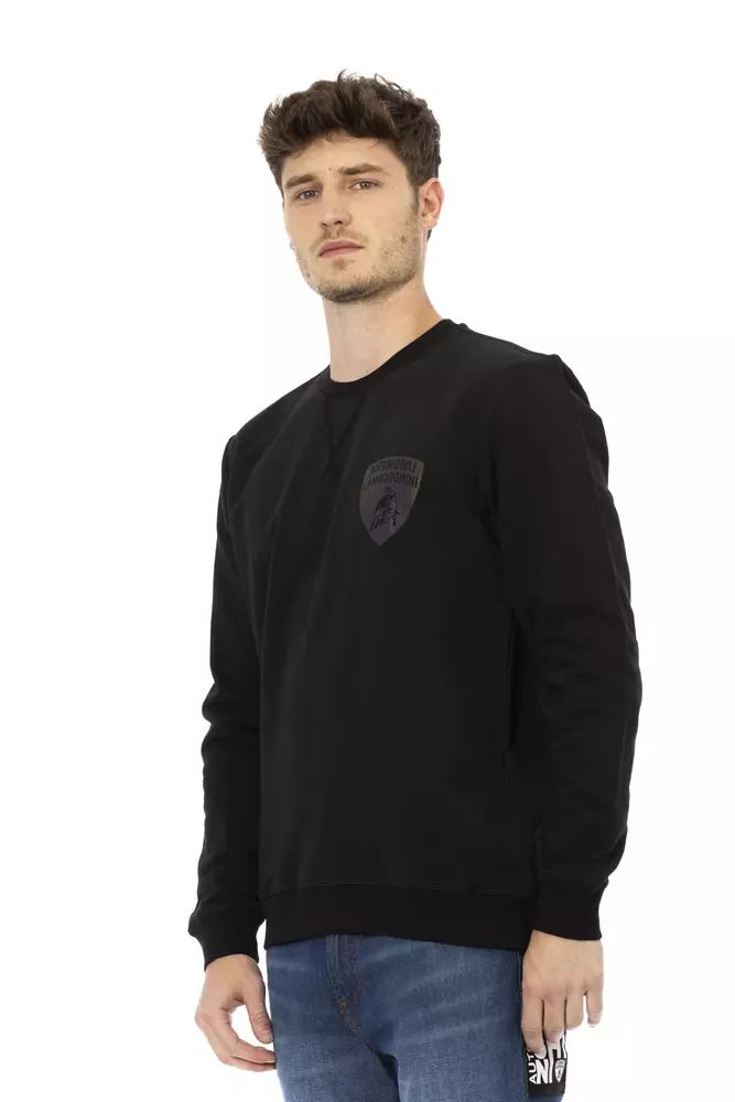 Automobili Lamborghini Elegant Shield Logo Crewneck Sweatshirt