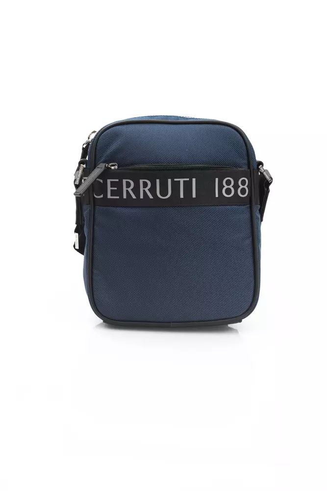 Синя найлонова чанта Cerruti 1881