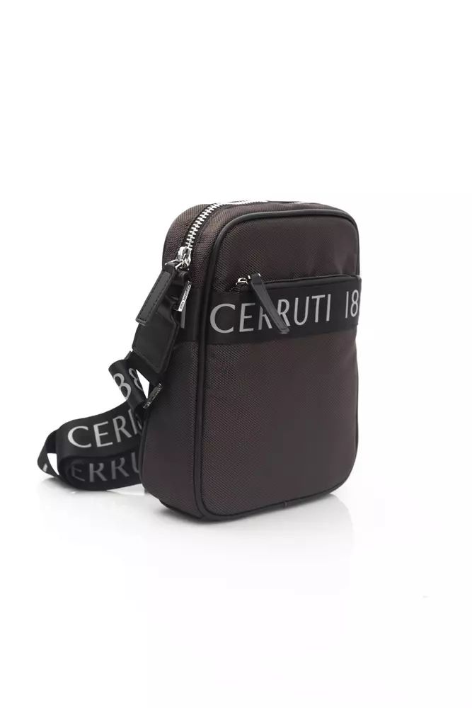 Кафява найлонова чанта Cerruti 1881