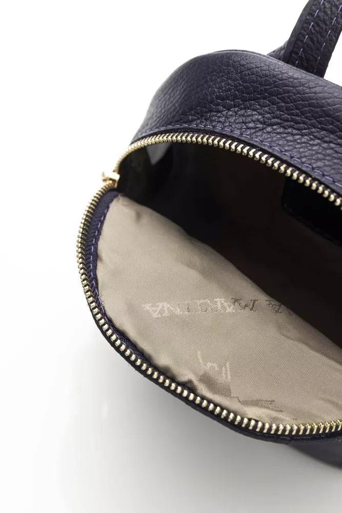 Чанта La Martina Violet от телешка кожа