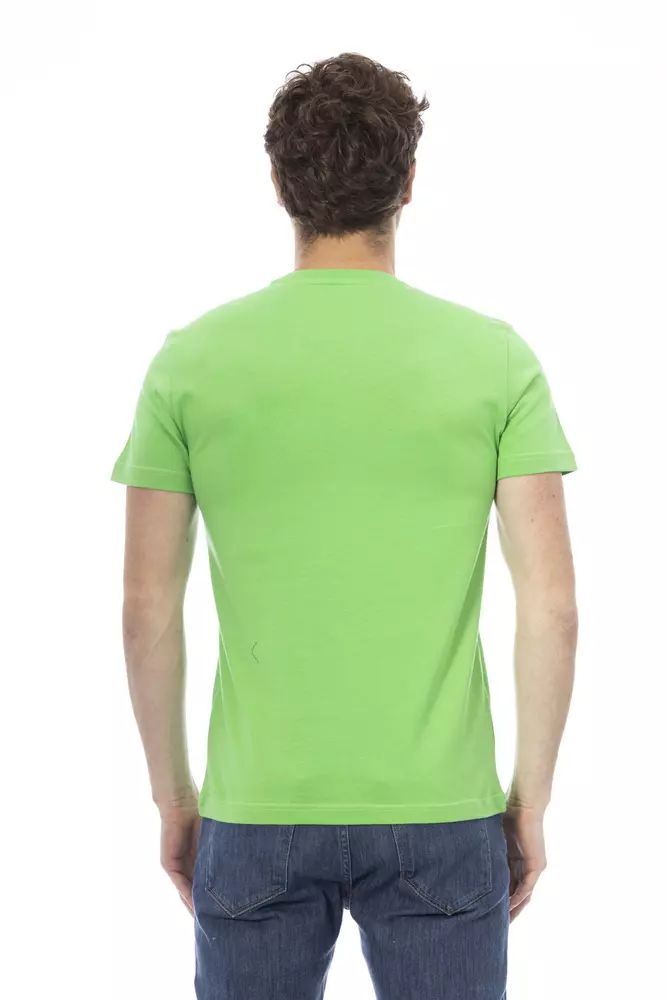 Baldinini Trend Emerald Elegance Cotton Tee