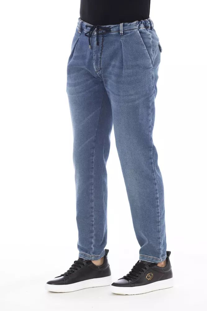 Сини памучни дънки и панталон Distretto12