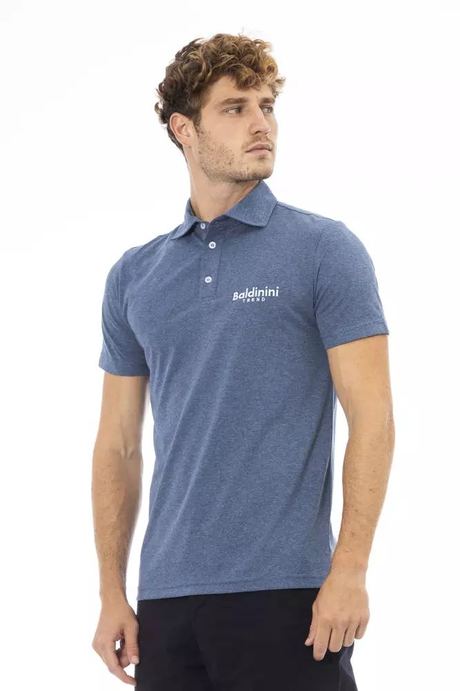 Baldinini Trend Elegant Embroidered Logo Cotton Polo