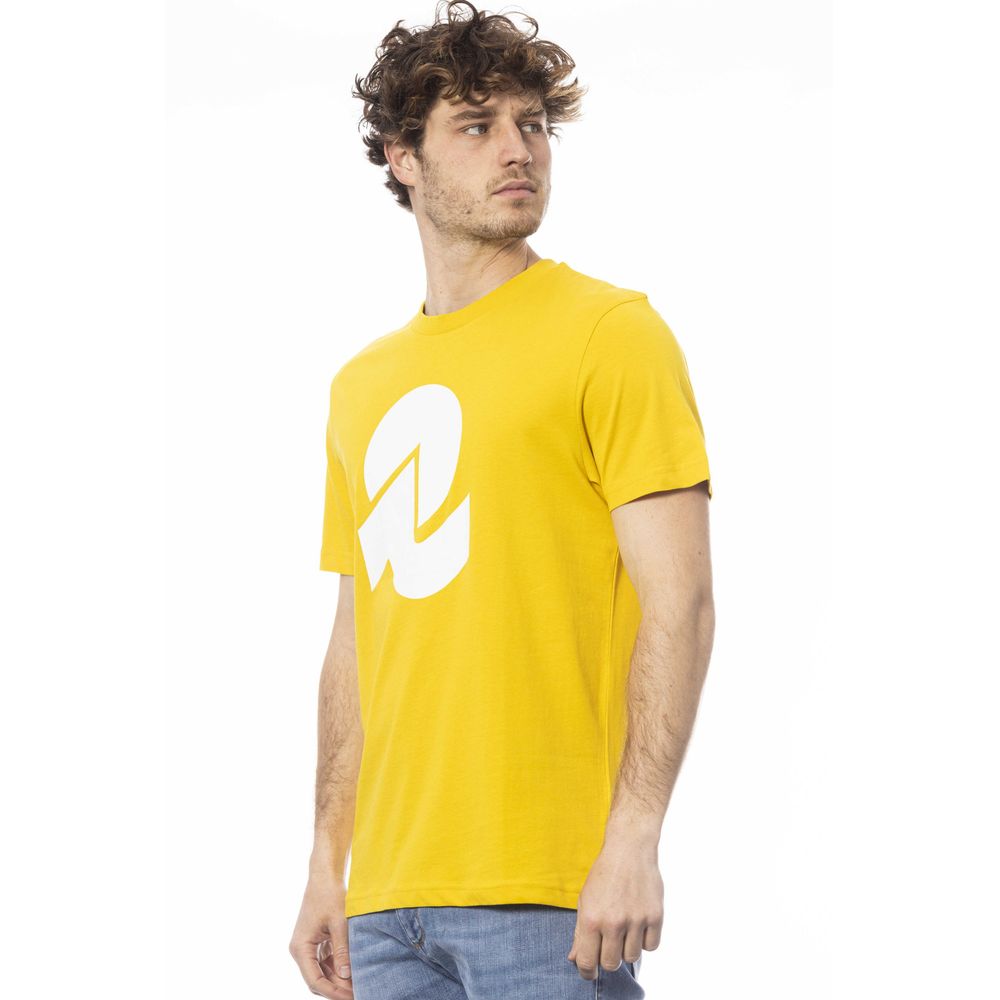 Invicta Sunny Yellow Crew Neck Logo Tee