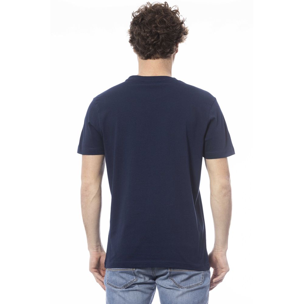 Invicta Timeless Blue Crew Neck Cotton Tee