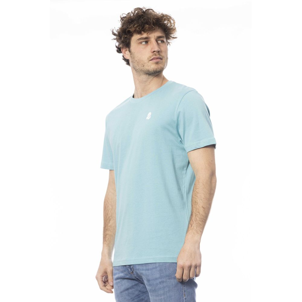 Invicta Chic Light Blue Crew Neck Logo Tee