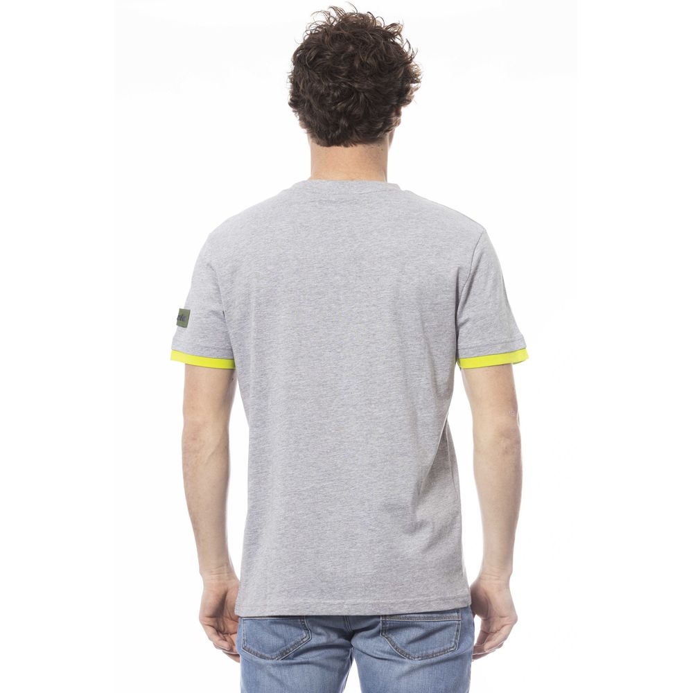 Invicta Classic Gray Crew Neck Logo Tee