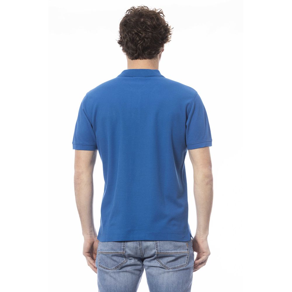 Invicta Elegant Blue Short Sleeve Polo Shirt