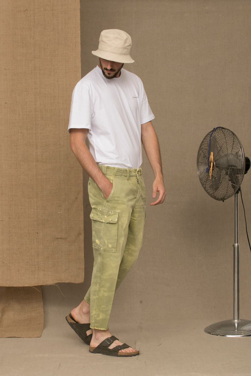Don The Fuller Зелени памучни дънки и панталон