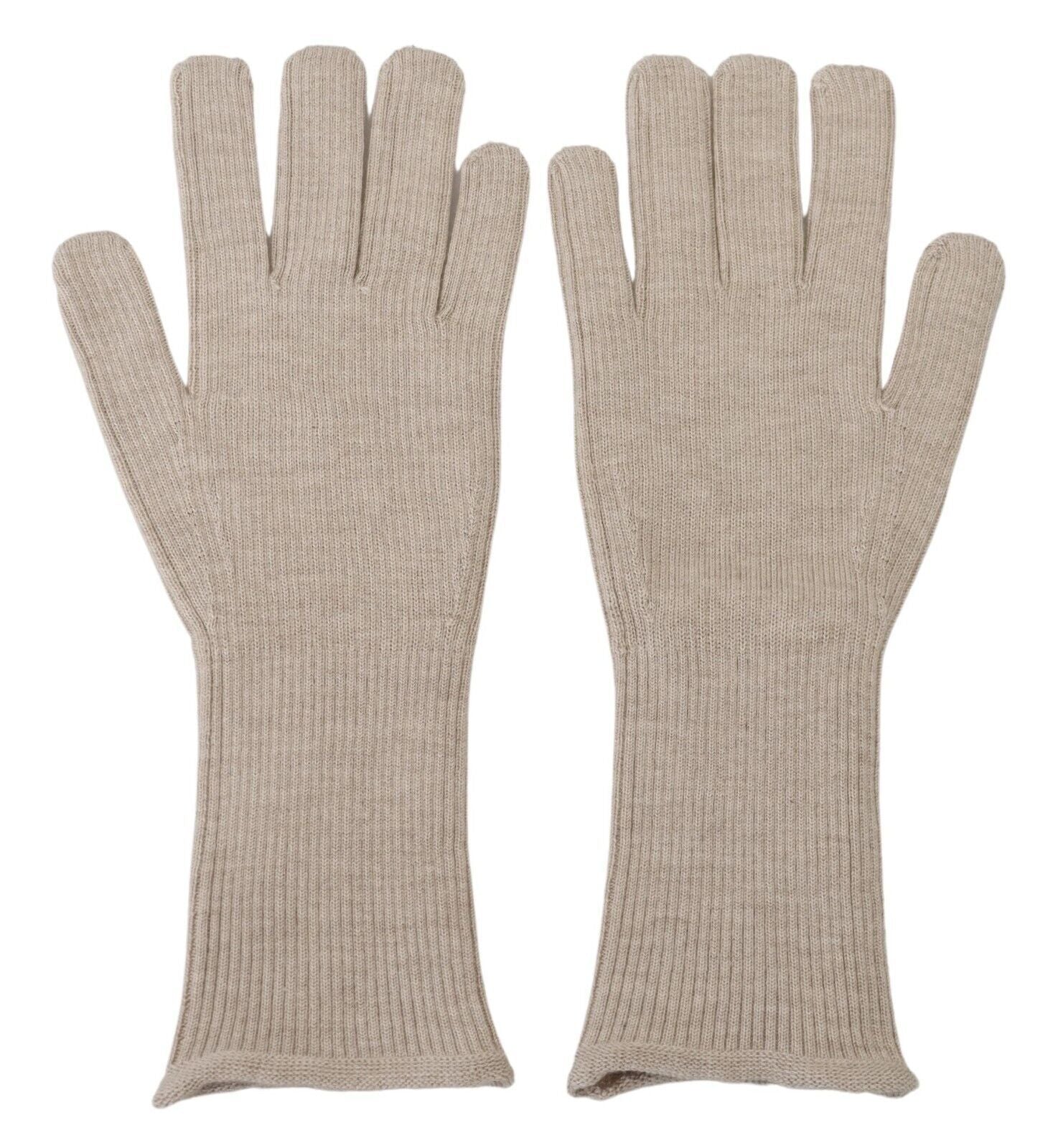 Мъжки ръкавици Dolce &amp; Gabbana Ivory Cashmere Hands Mitten