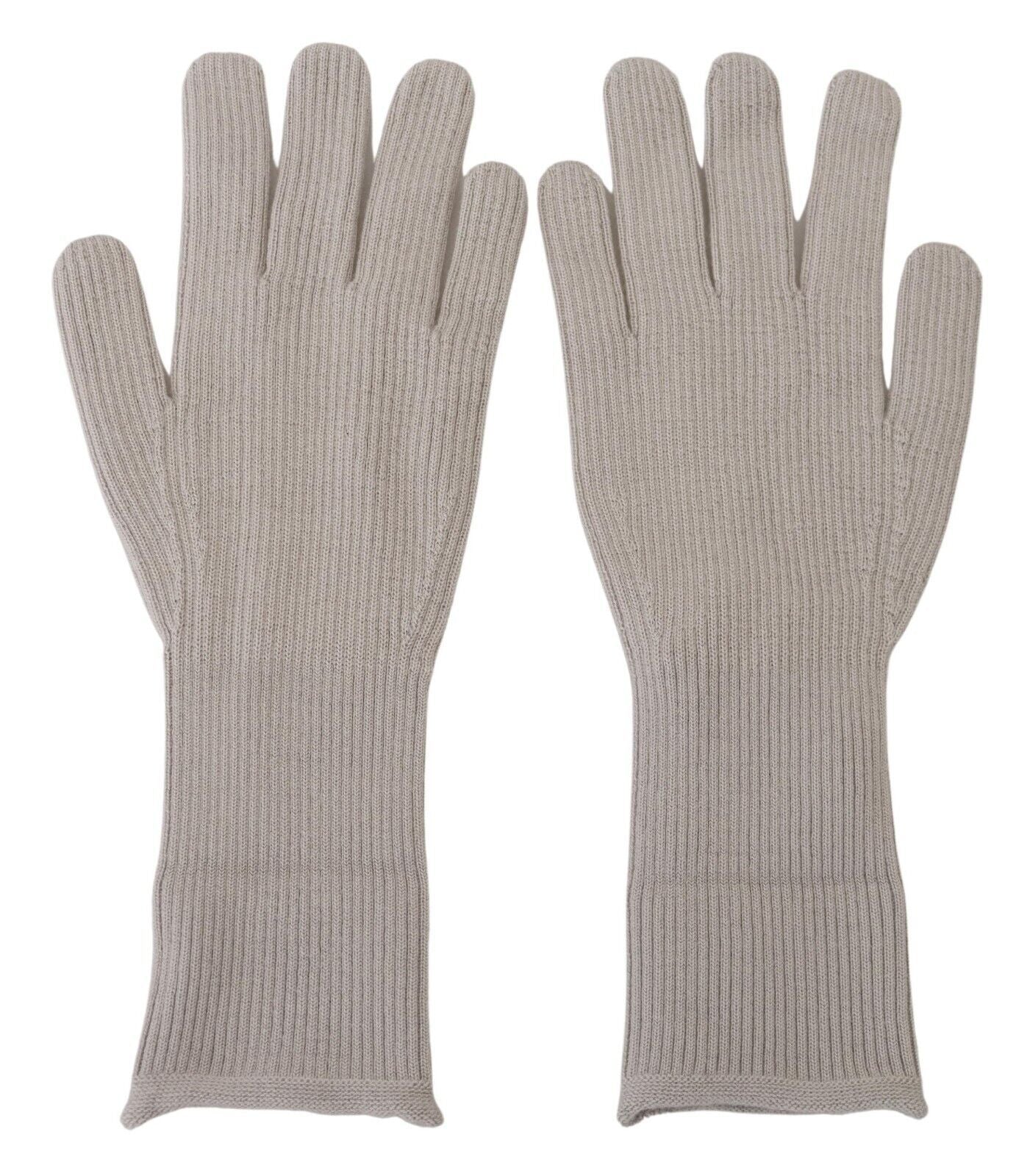 Мъжки ръкавици Dolce &amp; Gabbana Light Grey Cashmere Hands Mitten