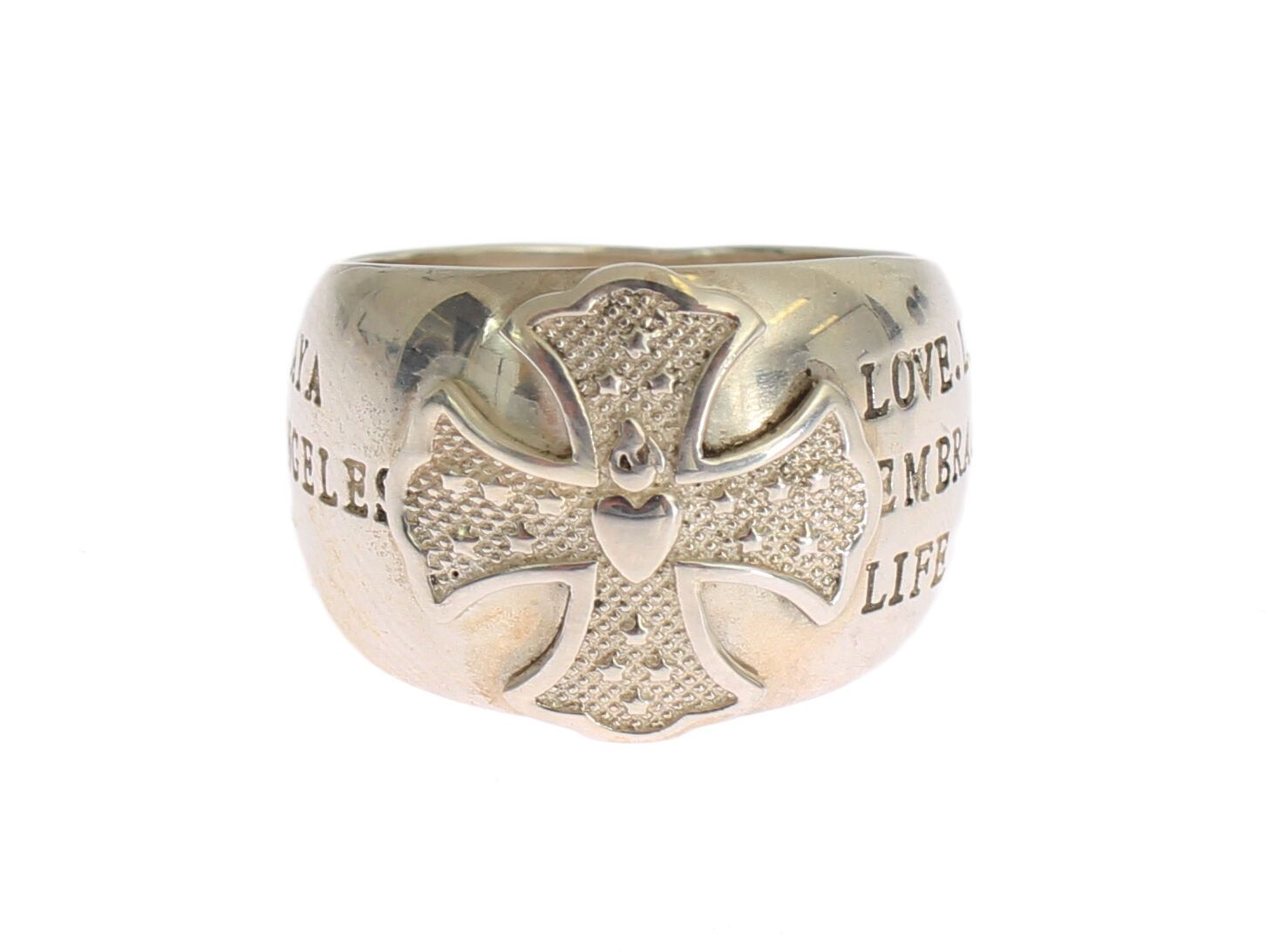 Дамски пръстен със сребърен кръст Nialaya 925 стерлинги