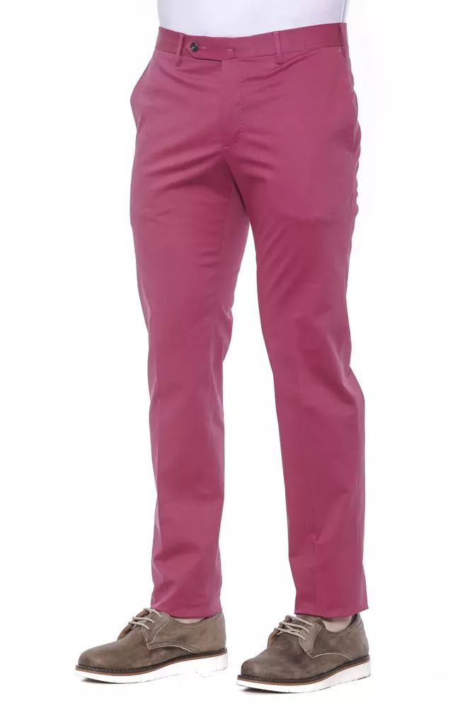 Памучни дънки и панталон PT Torino Fuchsia