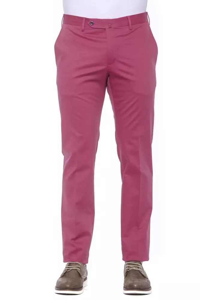 Памучни дънки и панталон PT Torino Fuchsia