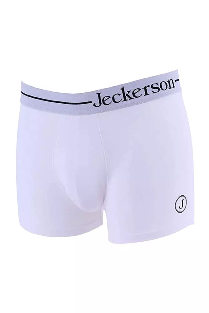 Бяло памучно бельо Jeckerson